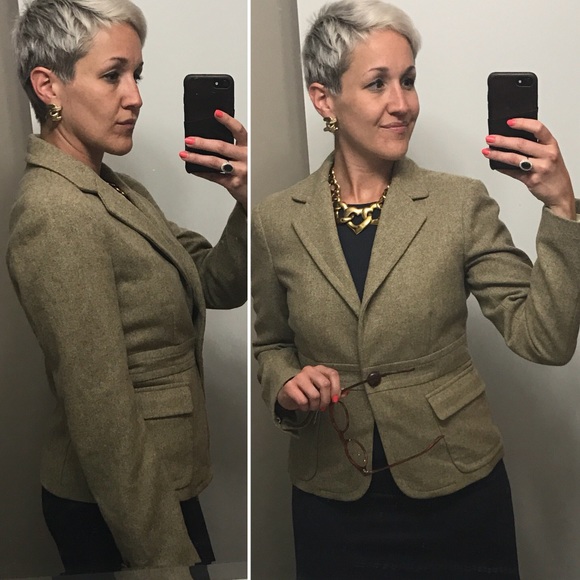 J. Crew Jackets & Blazers - J. Crew Wool Blend One-Button Blazer
